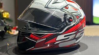 Capacete Ls2 comprado no aliexpress [upl. by Ellemaj]