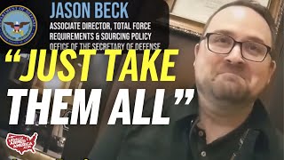 SHOCKING Dept of Defense worker discusses gun confiscation using the National Guard [upl. by Akered158]