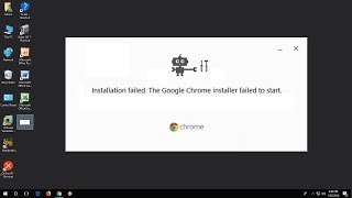 How to Fix “Google Chrome Installer Failed to Start” Error in Windows 1087 [upl. by Oeht]