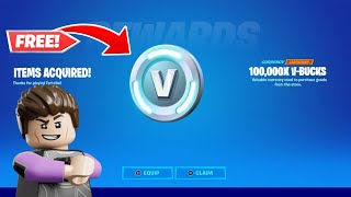 HOW TO GET FREE V BUCKS IN FORTNITE CHAPTER 5 [upl. by Akimahc]