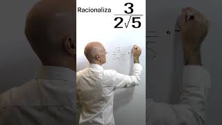 CÓMO RACIONALIZAR Matemáticas Básicas [upl. by Yeloc]