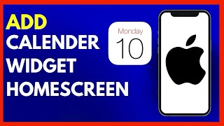 How to Add Calendar Widget to Iphone Homescreen in 2024  StepbyStep Guide [upl. by Hendrickson]