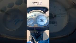 Piaggio zip 4t acceleratietop speed [upl. by Grantland716]