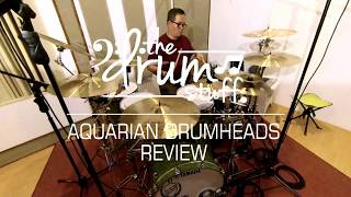 Aquarian Drumheads Review in Bahasa Indonesia The Drum Stuff [upl. by Merrill]