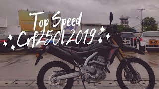 TOP SPEED HONDA CRF250L 2019 STANDARD l EP17 [upl. by Westhead]