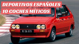 Deportivos Españoles 10 coches míticos [upl. by Siraved]