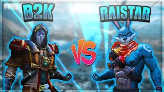 RAISTAR VS B2K  BORN2KILL VS INDIAN LEGEND RAISTAR  MOST DANGEROUS ROOM [upl. by Ocnarf261]