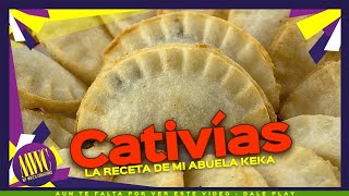 Cativías Higüeyanas empanadas de Yuca típica Dominicana la receta de mi abuela Keka [upl. by Refitsirhc]