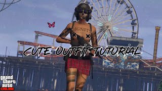 GTA 5 Online  Female Tryhard Outfit Tutorial🖤  Xbox OnePS4PC ♡ [upl. by Birk563]