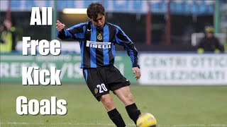 Alvaro Recoba All Free Kick Goals [upl. by Haze]