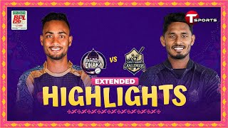 Extended Highlights  Chattogram Challengers vs Durdanto Dhaka  BPL 2024  Match 5  T Sports [upl. by Ymij]