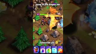 Power of tha dragon lair🐉🐲calsh off clans shorts cocclashofclans [upl. by Araed]