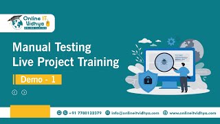 What is Manual Testing  Manual Testing Tutorial  Software Testing  Demo 1  OnlineITvidhya [upl. by Berhley]