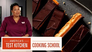 How to Make Millionaires Shortbread with Elle Simone Scott  ATK Cooking School [upl. by Odnalo599]