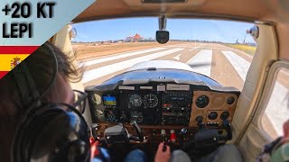 4K  Cessna 152 Take off  Cockpit View  Beautiful Aerodrome [upl. by Mide]