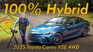 The New 2025 Toyota Camry Goes All Hybrid All The Time automotive [upl. by Immot]