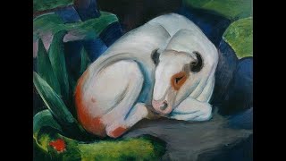 Franz Marc Mächtige Tiere  sanfte Seelen [upl. by Nosrac]