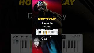 Learn How to Play quotDoomsdayquot by MF DOOM 🎭 [upl. by Sivek]