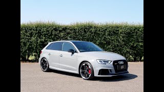 RS3 NARDO GREY SPORTBACK 2017 DAZA ENGINE [upl. by Janeczka]