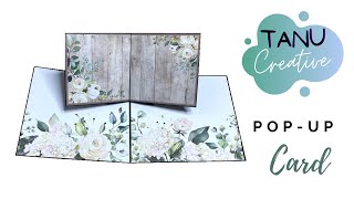 Photo PopUp Card  Easy Tutorial [upl. by Hgielek411]