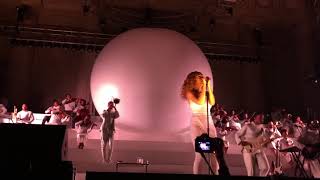 Solange  Cranes in the sky LIVE  Greek Theater Berkeley October 22nd [upl. by Alaj]