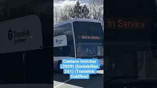 Caetano Invictus 2029 Enniskillen 261 Translink Goldline [upl. by Aniela]