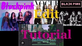 Ich gebe euch ein Tutorial wie man Blackpink Edits bearbeitetmacht✨ [upl. by Chryste]