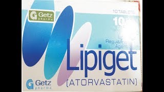 Lipiget AtorvastatinIs Used For Control Cholestrol Triglycerides amp LDL Level  Increase HDL [upl. by Rehpretsirhc103]