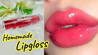 How to make lip gloss at homehomemade lip glosslip glosshomemade liquid lipsticksajal malik [upl. by Ietta178]