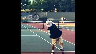 SelfEvaluation of My Tennis Serve In 6 Games October 27 2024 [upl. by Llehsyt443]