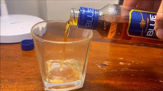 Officers Choice Blue whisky review English [upl. by Levenson400]