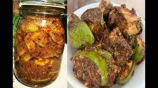 Mango pickle  हरियो आँपको आचार बनाउने सजिलो तरिका Hario Aap ko achar  Green mango pickle recipe [upl. by Elden]