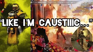 Apex Legends The Ultimate Caustic Montage to Cautious by Cochise 🔥⛽️ [upl. by Valle822]