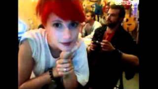 Paramore chat with fans on Ustream part 1 [upl. by Tjon]