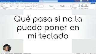 Cómo poner la quotñquot en la computadora laptop en Windows 10 y 11 [upl. by Falito]