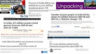 India’s Development Progress Growth Poverty Reduction and the New Welfarism [upl. by Aiem90]