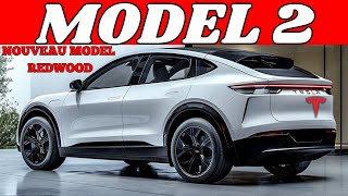 IMPRESSIONNANT Nouvelle Tesla Model 2 REDWOOD – Le plan dElon Musk pour la production de masse [upl. by Salahcin]