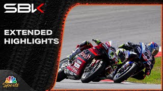 World Superbike EXTENDED HIGHLIGHTS Portugal  Round 11  10123  Motorsports on NBC [upl. by Scarito917]