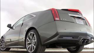 First Drive 2011 Cadillac CTSV Coupe will rip your face off [upl. by Olia]