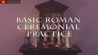 Introduction to Roman Ceremonial Rite Cultus Deorum Romanorum [upl. by Evatsug]