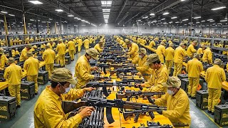 Como os fabricantes de armas produzem milhões de AK47 todos os anos [upl. by Nate]