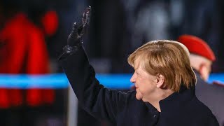 Rote Rosen und Großer Zapfenstreich für Merkel zum Abschied  AFP [upl. by Menis]