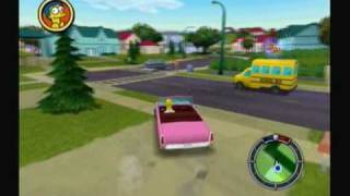 Lets Play The Simpsons Hit and Run  1 The Simpsons Go GTA [upl. by Name709]