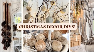 CHRISTMAS DIY DECOR  HIGHEND CHRISTMAS DECOR  HOME DECOR ON A BUDGET  Christmas Decorating Ep1 [upl. by Geoff]