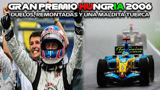 UNA CARRERA LEGENDARIA  GP HUNGRIA 2006  RETRO REVIEW F1 [upl. by Winn]