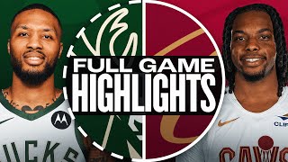 BUCKS at CAVALIERS  FULL GAME HIGHLIGHTS  November 4 2024 [upl. by Everara335]