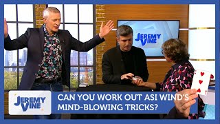 Can you work out Asi Winds unbelievable magic tricks  Jeremy Vine [upl. by Ozne]