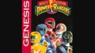 Mighty Morphin Power Rangers Genesis Music  Cyclopsis Stage  Cyclopsis Transformation [upl. by Froemming]