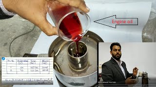 Redwood Viscometer Experiment in Hindi  Fluid Mechanics Lab How to measure viscosity [upl. by Ximenez]