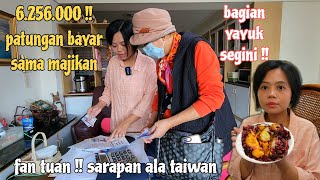 6256000 IDR PATUNGAN DI BAYAR SAMA MAJIKAN ⁉️ bayar tagihan askes  depnaker  wifi prtnya [upl. by Datha104]